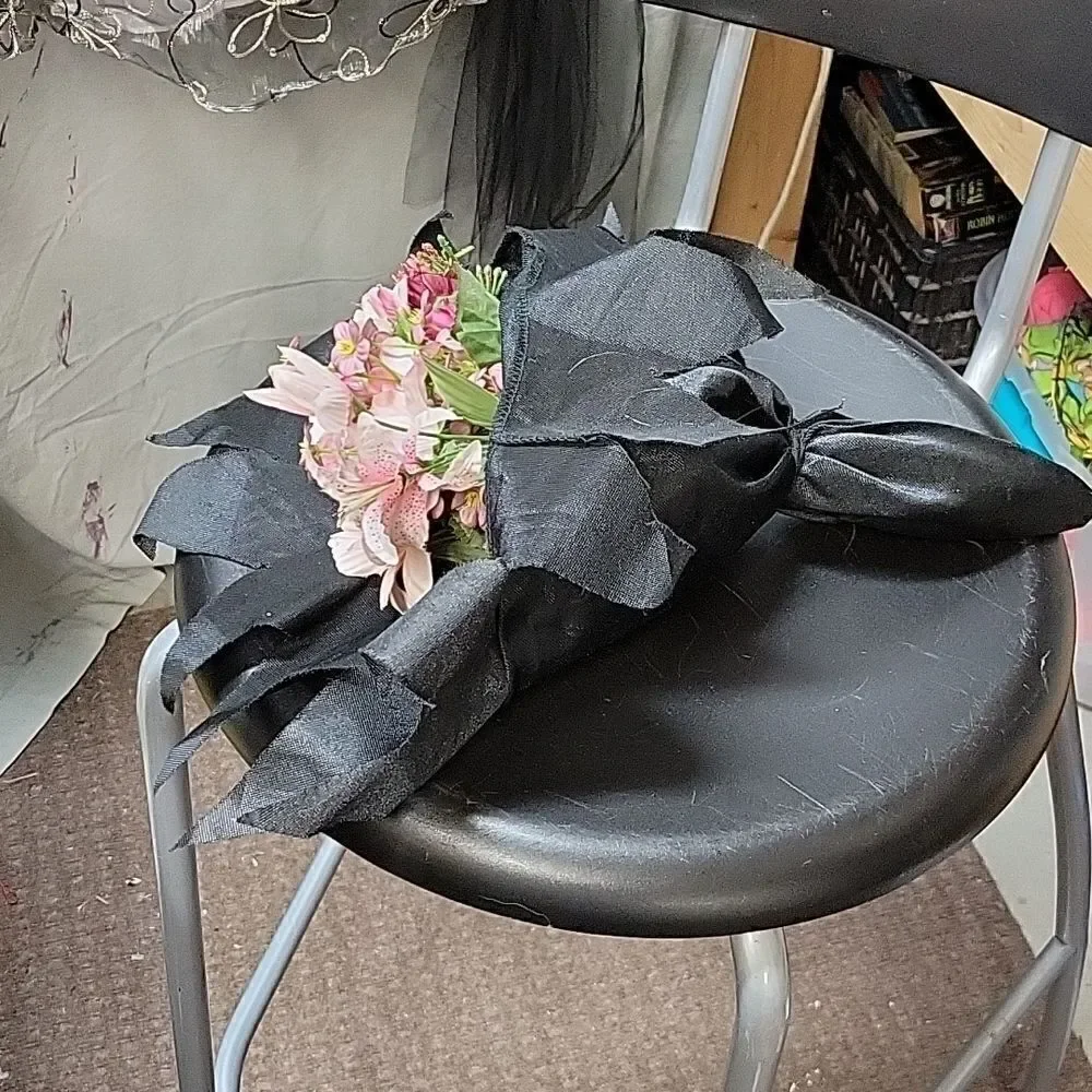 ‎Monster/Zombie Bride adult small child XL Costume, wig, makeup and more